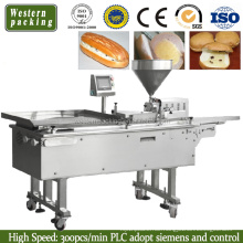 Sandwich -Marmelade -Füllmaschine für Brot, automatische Sandwich -Herstellungmaschine